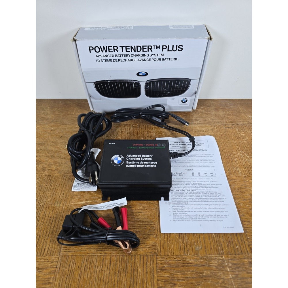 BMW Power Tender Plus Advanced Battery Charging System 5A 12V #82 11 2 296 579